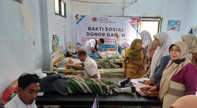 PWI Lamongan Gelar Donor Darah Sambut HPN 2024
