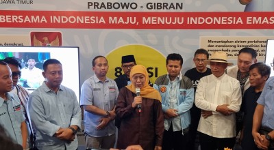 TKD Jatim Syukuran Tumpeng dan Cukur Gundul, Khofifah: Amin yang Kuat