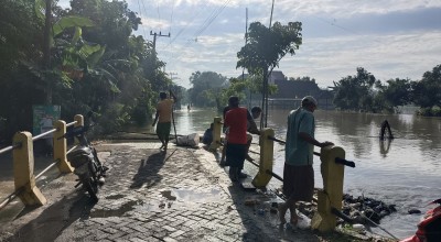 7 Kecamatan di Bojonegoro Terendam Banjir setelah Hujan 2 Jam