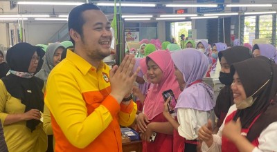 Ribuan Buruh Rokok di Jatim Titip Pesan ke Ketua Projo: Matur Nuwun Jokowi!