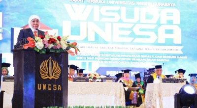 Gubernur Khofifah Ingatkan Perguruan Tinggi jadi Espisentrum Lahirnya Inovasi