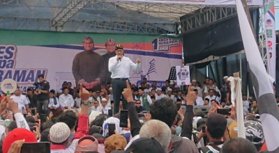 Anies Baswedan Kampanye di Tulungagung Janji Kawasan Selatan Maju, Tenane Cah?