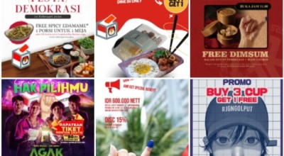 Gunakan Hak Pilihmu! Banyak Gratisan di Kota Malang, Ini Daftarnya