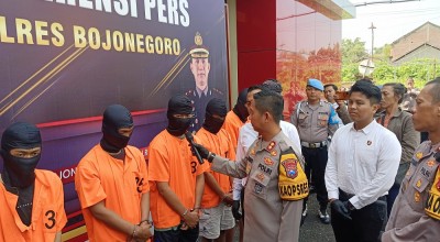 9 Penganiaya Pelajar Bojonegoro hingga Tewas Diringkus, Sempat Sembunyi di Makam