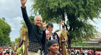 Menelaah Pesan Blacius Subono usai jadi Semar di Kampanye Ganjar-Mahfud