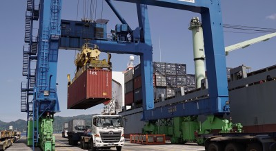 Komoditas Ekspor Sulut Dikirim Langsung Via TPK Bitung