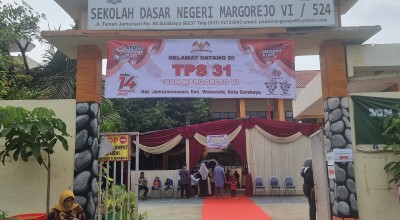 Suasana di TPS 31 Jemursari Tempat Khofifah dan Keluarga Nyoblos