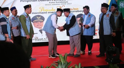 Wali Kota Surabaya Kukuhkan Pemuda Muhammadiyah, Ini Pesannya