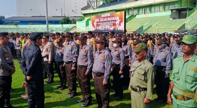 5.264 Petugas Pengaman Dikerahkan Jaga TPS, Pj Wali Kota Malang: Cek Kesiapannya