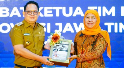 Pj Gubernur Jatim Adhy Karyono Komitmen Lanjutkan Tagline CETTAR