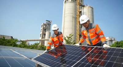 SIG Akselerasi Transisi Energi Hijau untuk Operasional Pabrik di Tuban