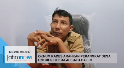 Video: Oknum Kades Arahkan Perangkat Desa Untuk Pilih Salah Satu Caleg DPR RI