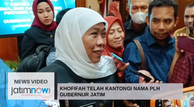 Video: Khofifah Telah Kantongi Nama Plh Gubernur Jatim