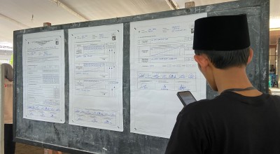 AMIN Bersaing Ketat dengan Prabowo-Gibran di TPS Ponpes Lirboyo Kediri
