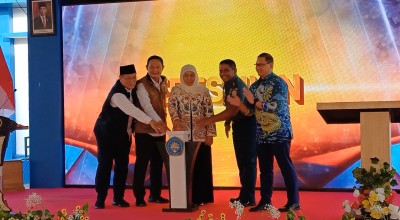 Gubernur Khofifah Resmikan Gedung Baru SMKN Maritim Lamongan