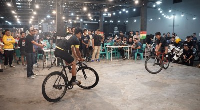 Mendadak Race, Cara Unik Loyalis Ganjar-Mahfud Kumpulkan Relawan di Surabaya