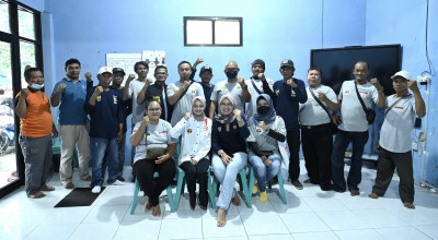 Siaga Cuaca Ekstrem, Gabungan Relawan di Kediri Bersinergi dengan BPBD