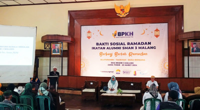 BPKH Gelar Baksos di Malang, Beri Bantuan Sembako hingga Operasi Katarak Gratis