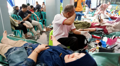 Stok Darah di PMI Lamongan Aman, Rutin Gelar Baksos Jelang Ramadan