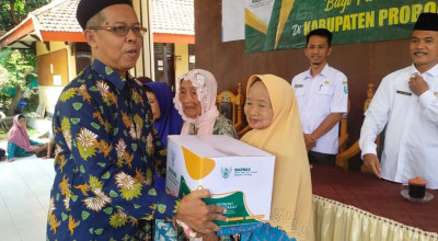 3500 Paket Sembako Dibagikan Baznas Kabupaten Probolinggo Jelang Ramadan
