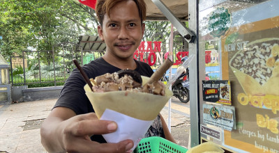 Crepes Es Krim di Ponorogo Pilihan Dessert Buka Puasa yang Menyegarkan