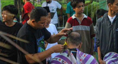 Kelompok Barbershop Pasuruan Sediakan Cukur dan Bagi Takjil Gratis, Berminat?