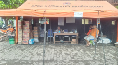 Waspada Banjir Susulan, Posko Darurat Banjir Dringu Probolinggo Diperpanjang