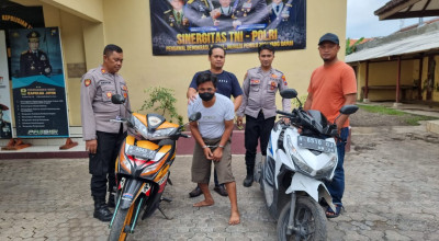 Incar Motor yang Ditinggal Ngabuburit, Maling di Probolinggo Dihajar Massa