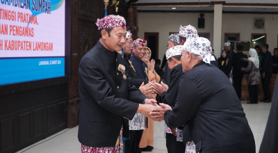 50 Pegawai Pemkab Lamongan Dilantik Jabatan Baru, Ini Pesan Bupati