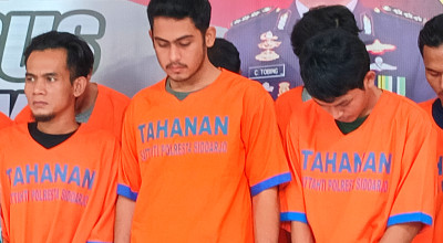 Komplotan Curanmor 9 TKP di Sidoarjo Dibekuk