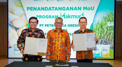 Petrokimia Gresik Perkuat Kerja Sama Program Makmur Bersama SGN