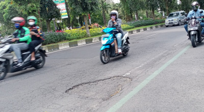 Pj Wali Kota Malang Target Perbaikan Jalan Berlubang Tuntas Sebelum Lebaran
