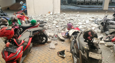 Data Dampak Gempa Tuban di Surabaya: 5 Bangunan Rusak, 1 Terluka