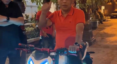 Kang Giri Jajal Motor Listrik Molindo di Ponorogo: Cocok untuk Medan Bumi Reog