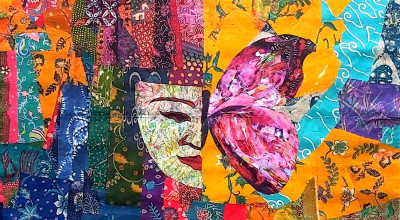 Karya Lukis Warga Sidokare Sidoarjo Bikin Perca Lebih Berharga