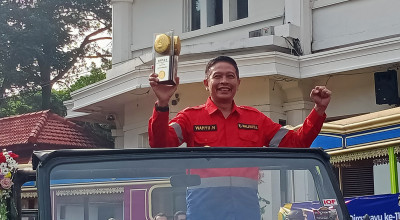 Pj Wali Kota Kirab Piala Adipura Keliling Kota Malang, Ini Target Selanjutnya
