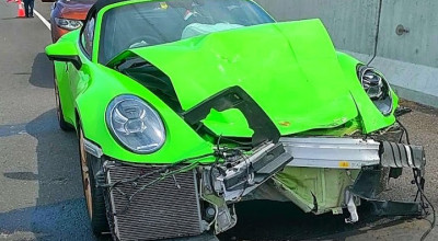 Porche Seruduk Grand Livina di Tol Porong, Begini Kronologisnya