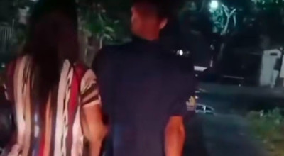 Viral, Diduga Pasangan Selingkuh Diarak Warga Bojonegoro