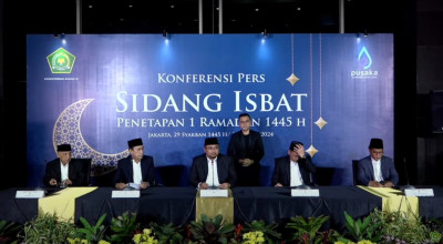 Pemerintah Tetapkan 1 Ramadan 1445 Jatuh pada 12 Maret 2024