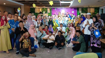 Buka Bersama Alumni SMPN 12 Surabaya, Bertabur Doorprize Emas Antam