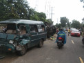 Remaja asal Sampang Tabrak Pikap Hingga Terguling di Bangkalan