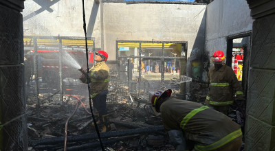 Ruko di Trenggalek Terbakar Gegara HP dan Kipas Angin