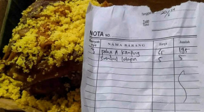 Kedai di Taman Pinang Sidoarjo Bikin Resah, 3 Potong Ayam Goreng Rp195 Ribu