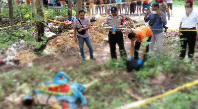 Polisi Sebar Sketsa Wajah Mayat Wanita di Hutan Nganjuk, Ada yang Kenal?