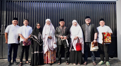 Mas Dhito Rayakan Idul Fitri Bareng Keluarga Besar di Kediri