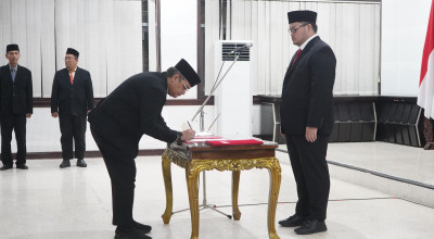 Mas Dhito Lantik Pejabat di Pemkab Kediri, 3 Kepala Dinas Duduki Jabatan Baru