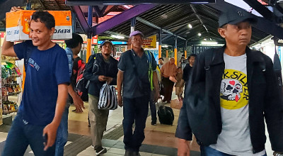 Puncak Arus Mudik Terminal Purabaya Sidoarjo Diprediksi pada 8-9 April