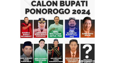 9 Nama Politikus Ini Bakal Guncang Bursa Calon Bupati Ponorogo, Siapa Saja?