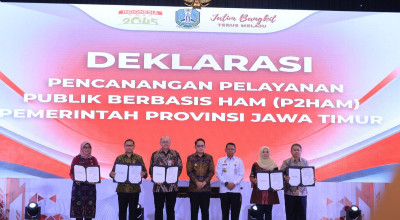 Kakanwil Kemenkumham Apresiasi Pemprov Jatim yang Deklarasikan P2HAM