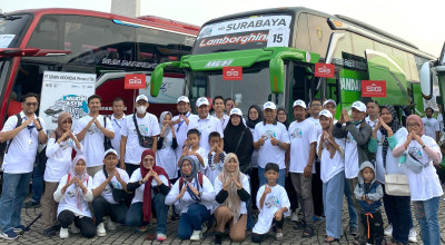 SIG Berangkatkan 880 Peserta Mudik Bersama BUMN 2024, ke Jateng hingga Sumatera